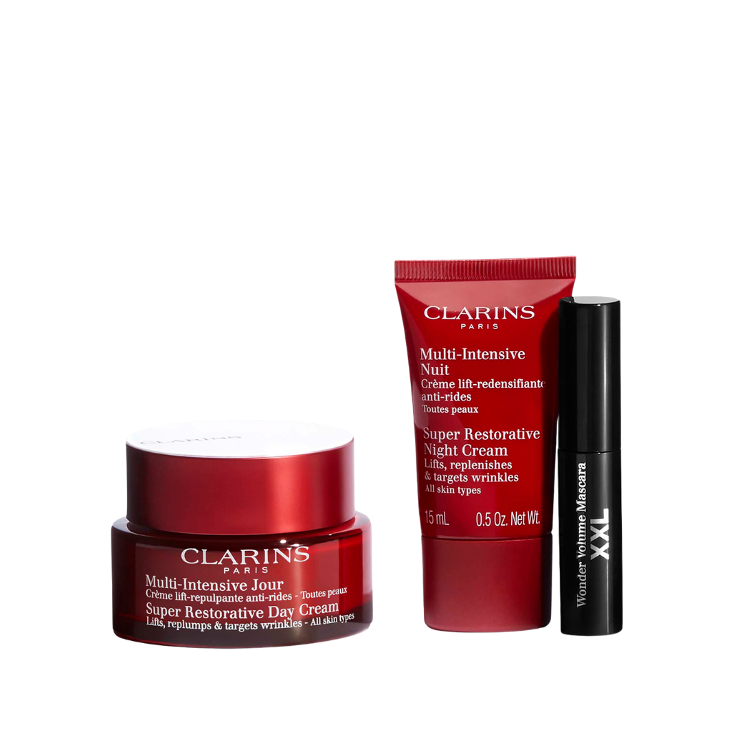 Clarins Multi-Intensive Age-Defying And Replenishing Essentials Set