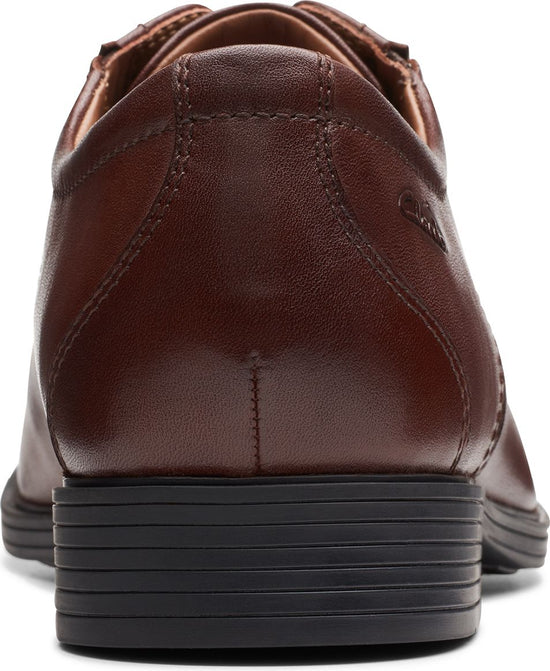 Clarks Men's Dark Brown Whiddon Cap Mahogany Casual Shoes | Clarks In Lebanon