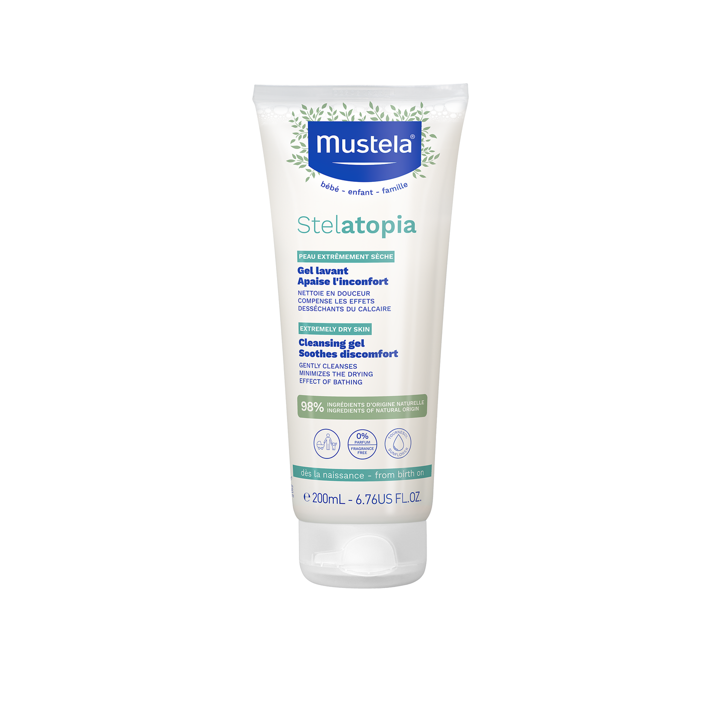 MUSTELA Stelatopia Cleansing Gel 200ml