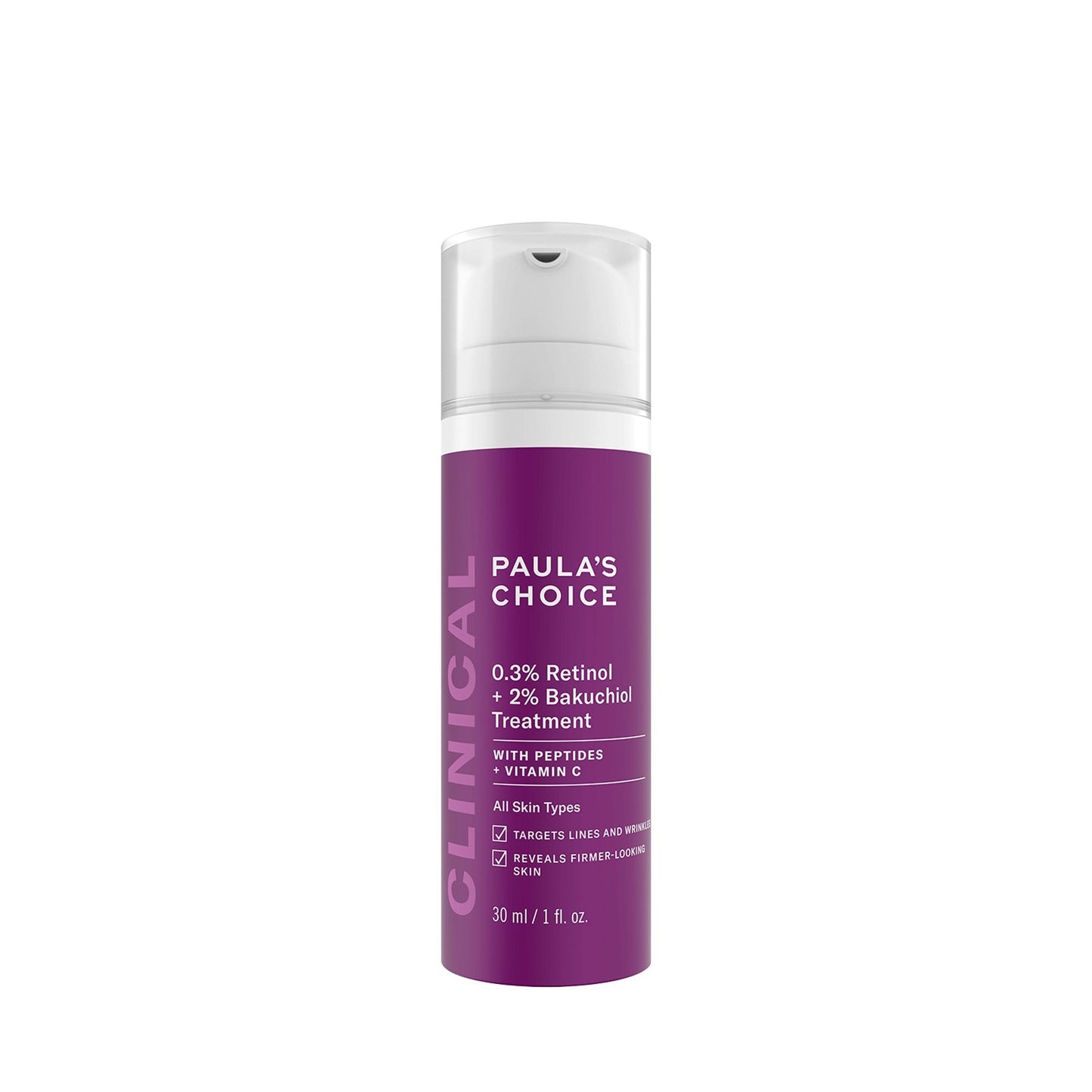 Clinical 0.3% Retinol + 2% Bakuchiol Treatment - Medaid International