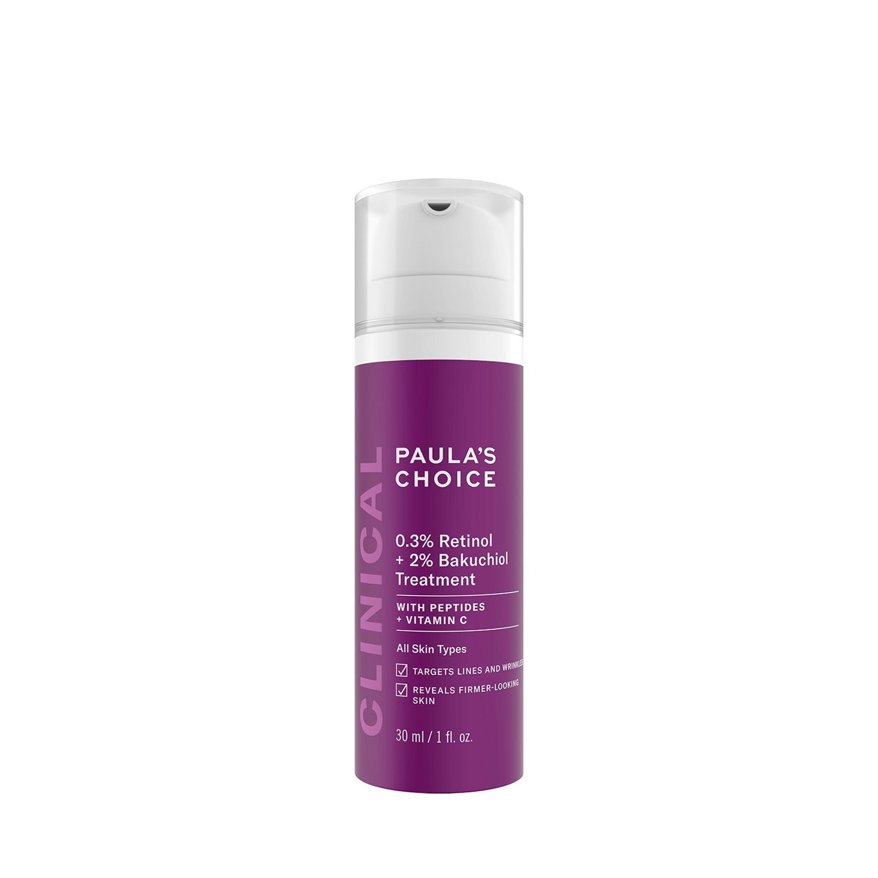 Clinical 0.3% Retinol + 2% Bakuchiol Treatment - Medaid International