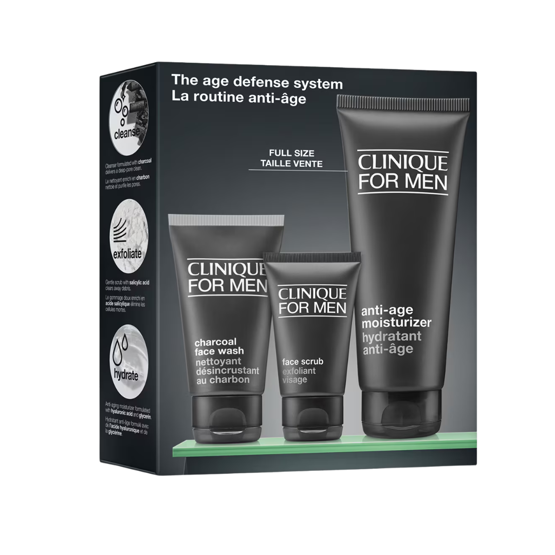Clinique For Men The Age Defense System Set