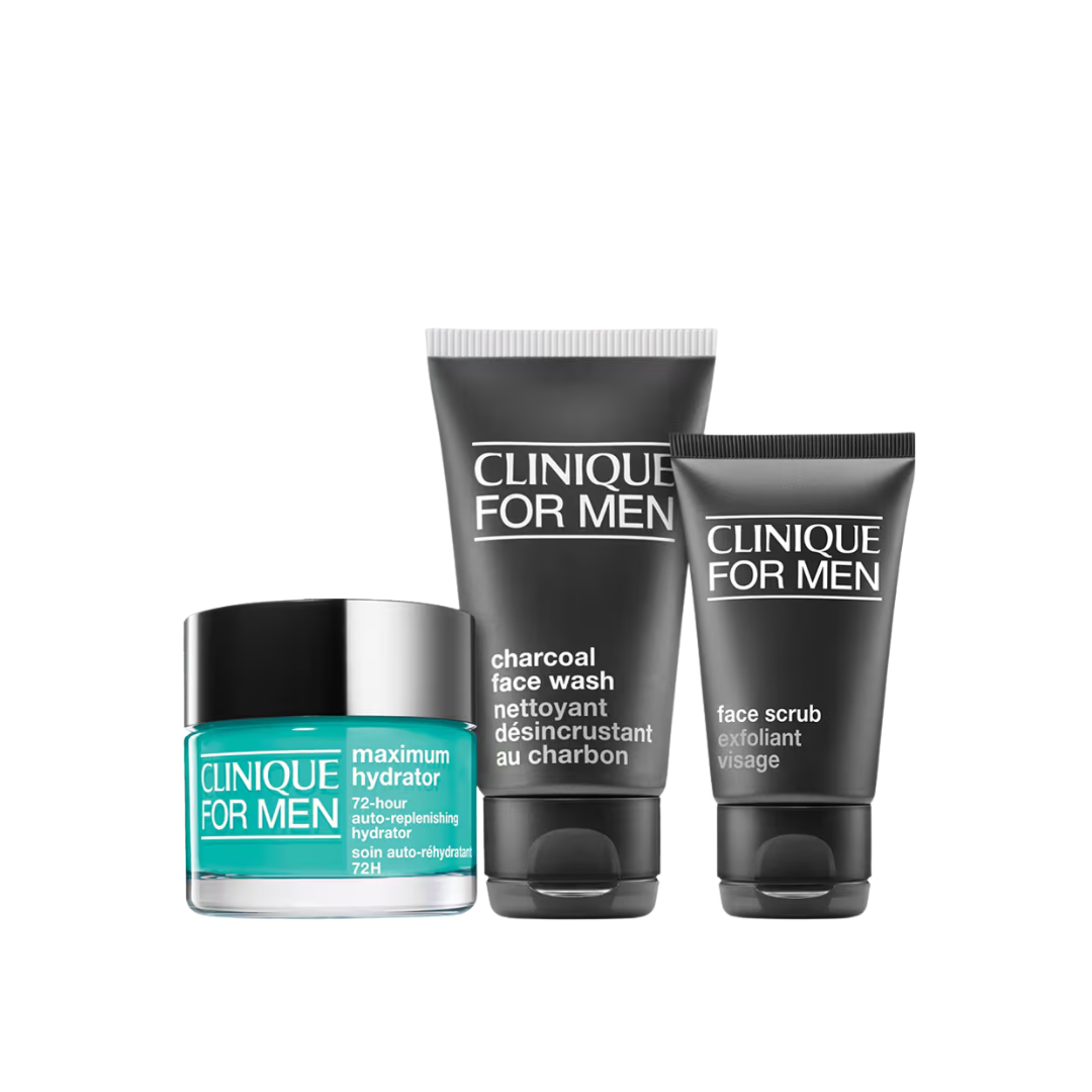 Clinique For Men The Intense Hydration System Skincare Set