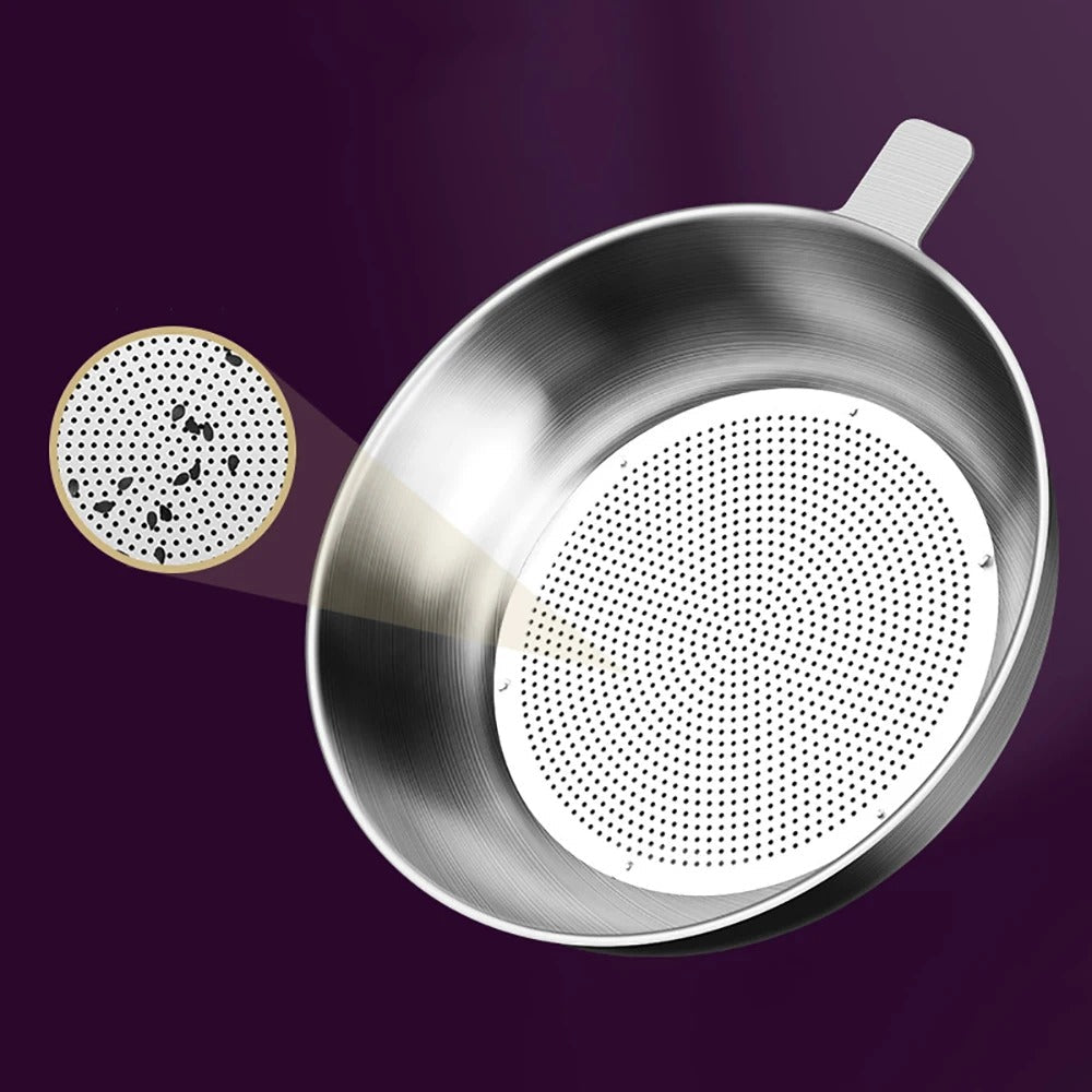 Stainless Steel Oil Pot - Large Size