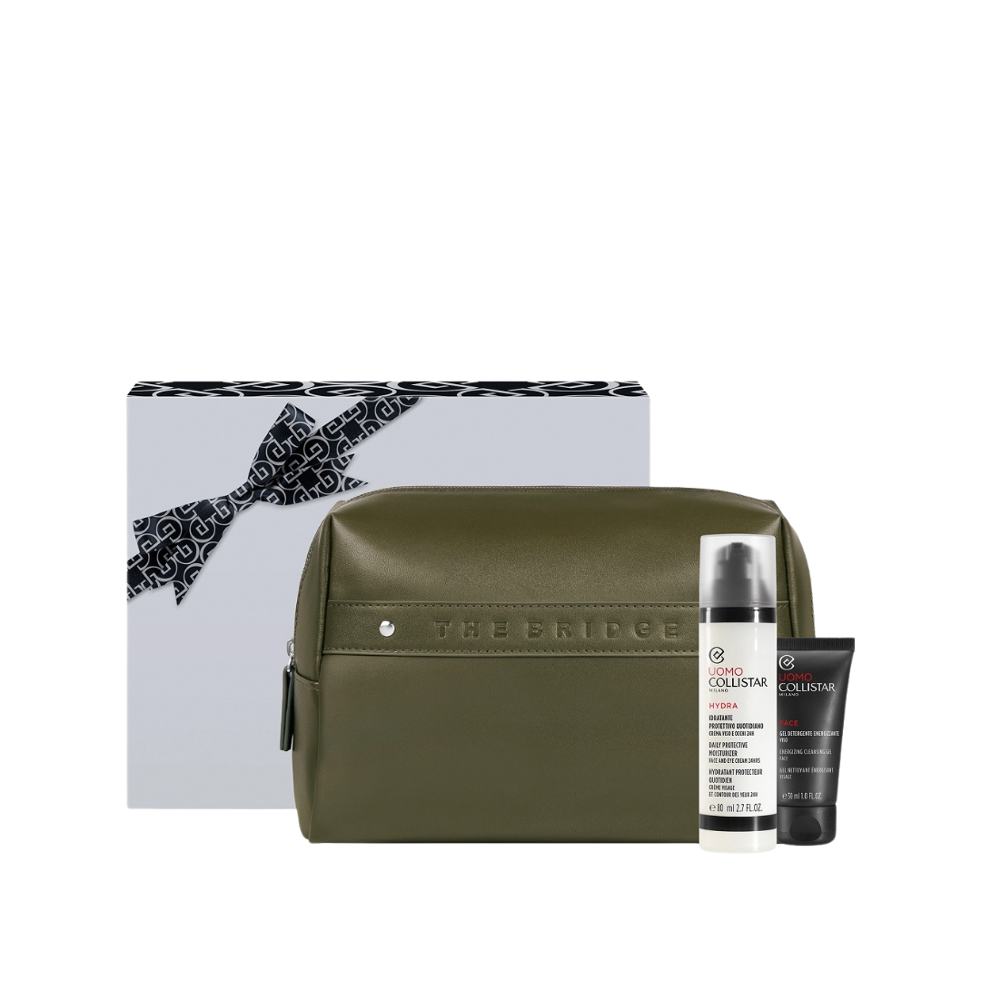 Collistar Men Daily Protective Moisturizer The Bridge Pouch Set