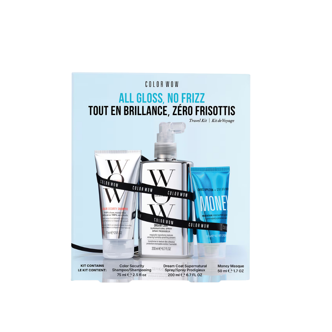 Color Wow Shiny shine, zero frizz Hair care Set