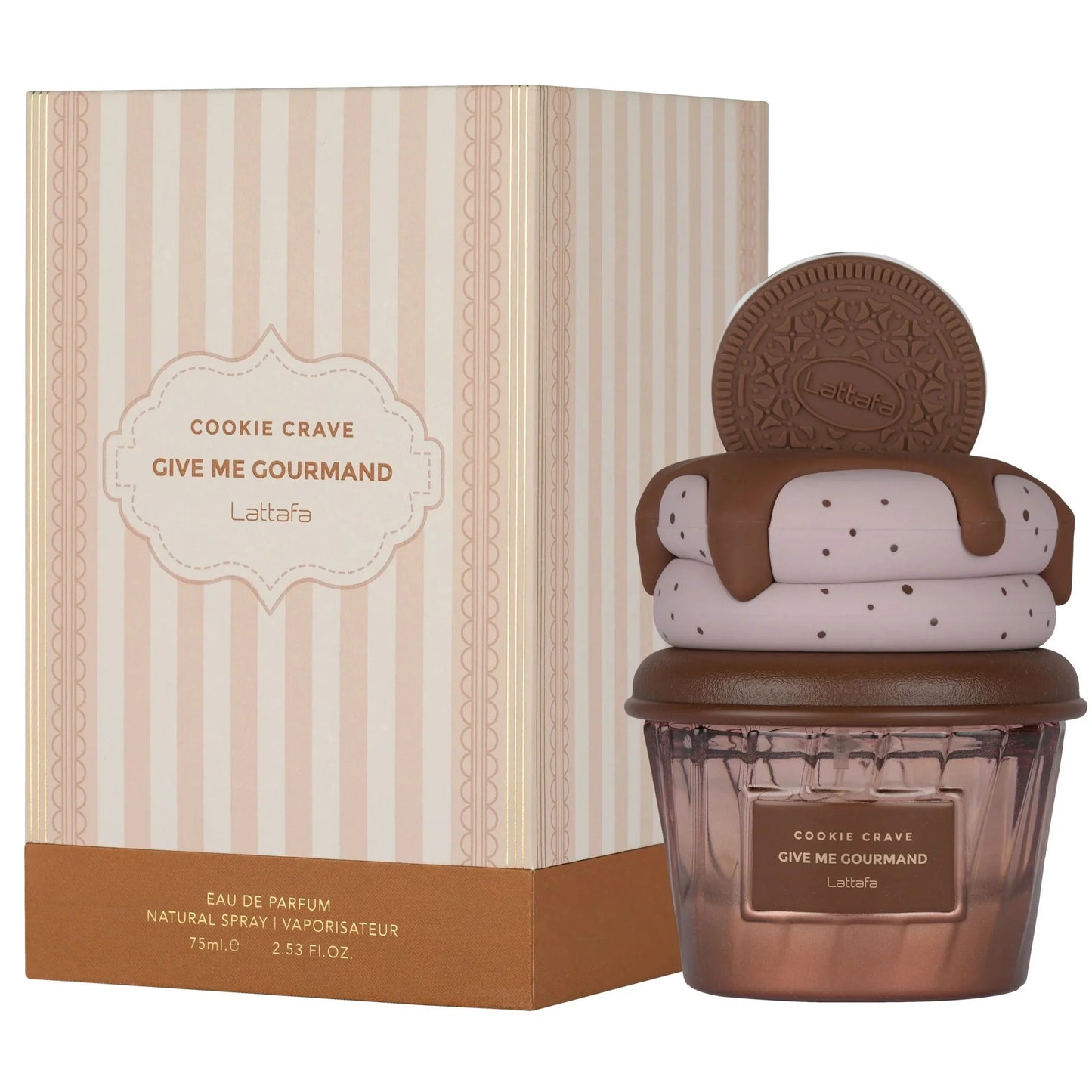 Lattafa Cookie Crave Gourmand Vanilla Delight Perfume 75ml