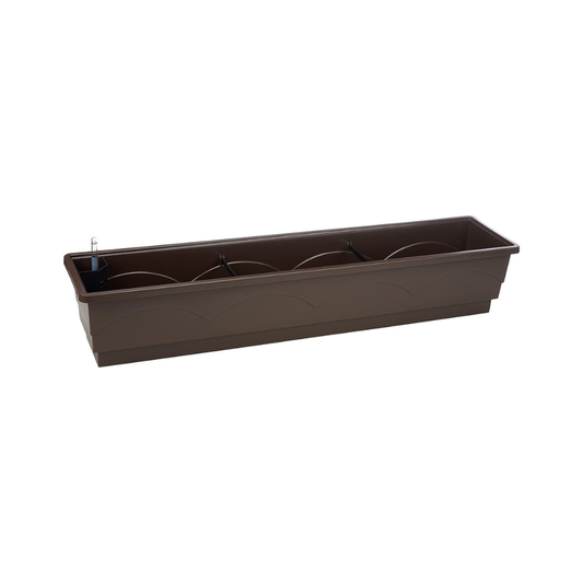 Emsa 501833 flower Pot 100 cm Brown LAGO AQUA COMFORT
