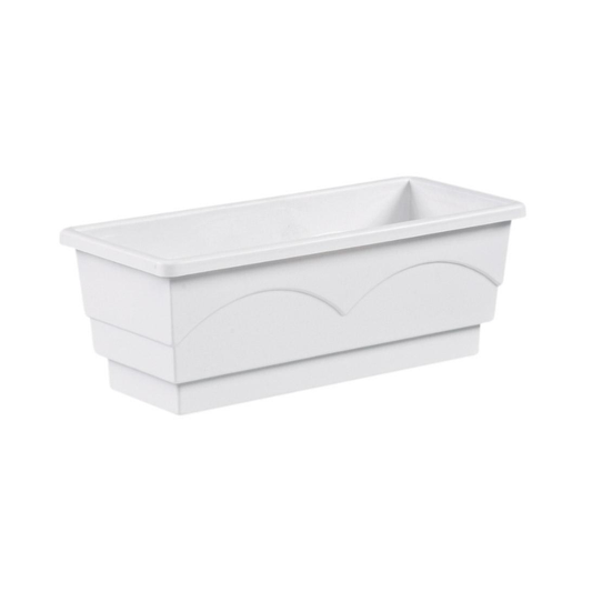 Emsa 501831 Flower Pot 50 cm White LAGO AQUA COMFORT
