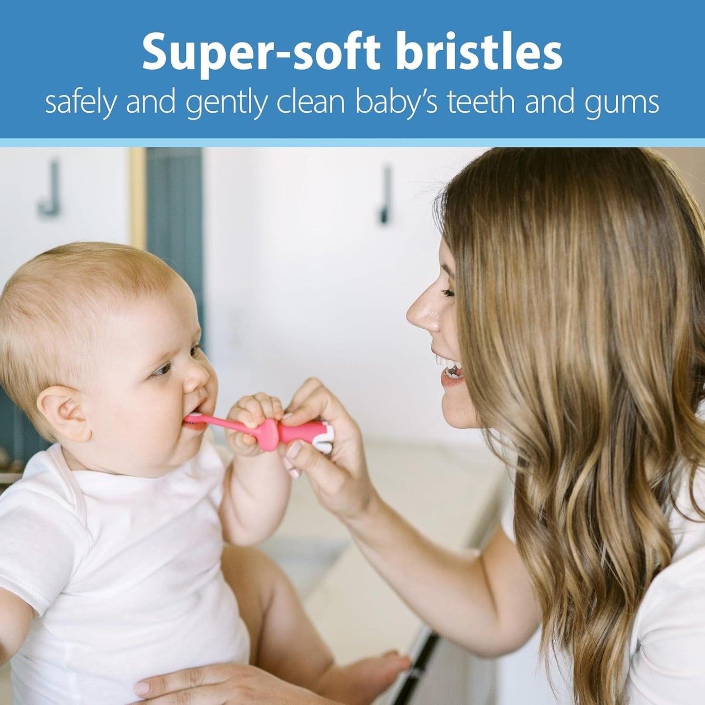Training Toothbrush 0-3 years pink
