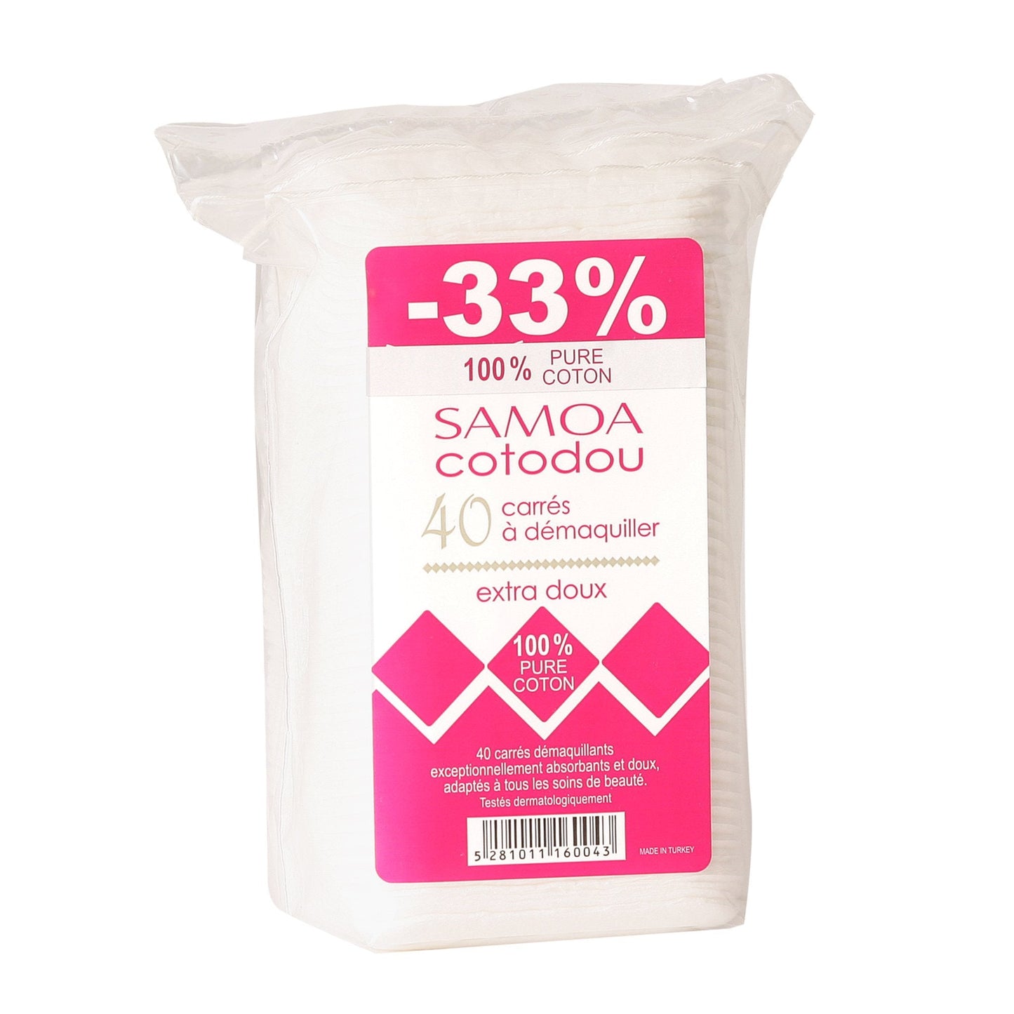 Samoa cotodu 40 carres extra doux