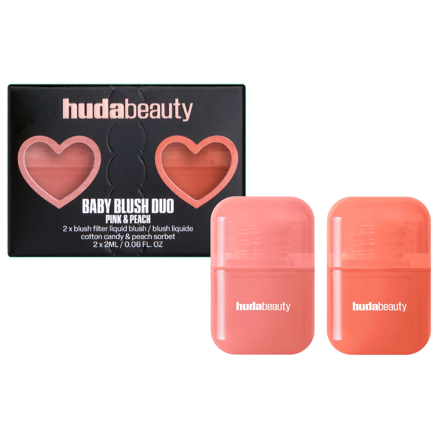 HUDA BEAUTY - Mini Baby Blush Duo Set - Medaid International
