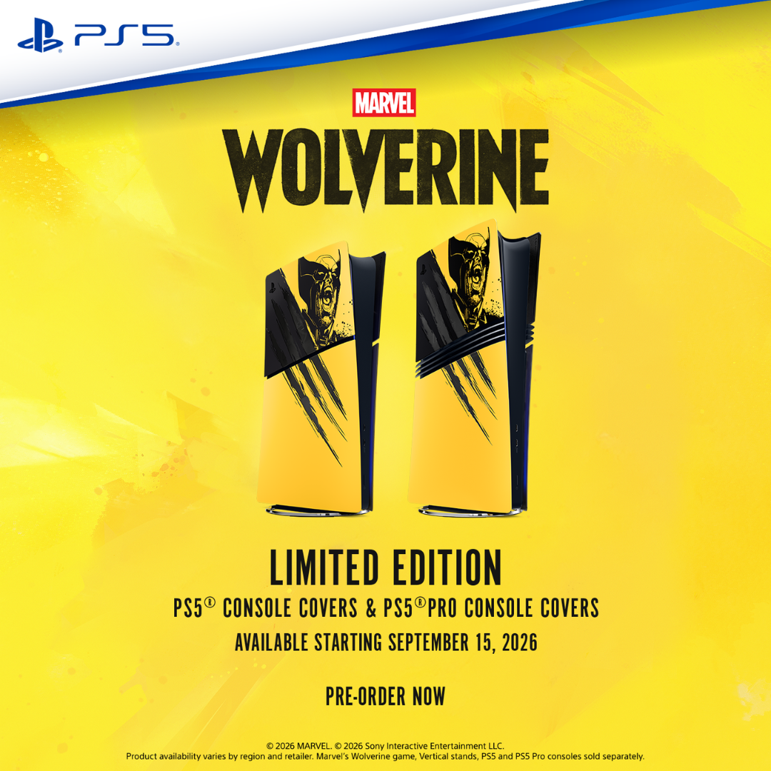 PlayStation PS5 Wolverine Slim Cover CFI-ZCS2WZJY