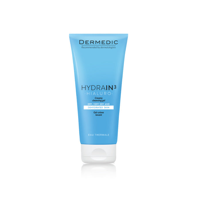 Dermedic Hydrain3 Creamy Cleansing Gel - 200 ml - Medaid International