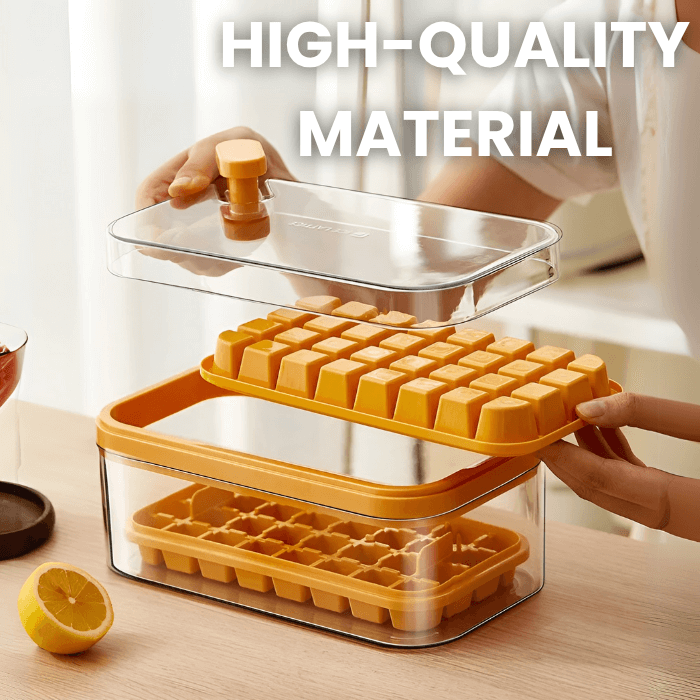 Smart Ice Cube Maker | 64 Cubes + Scoop - Medaid International