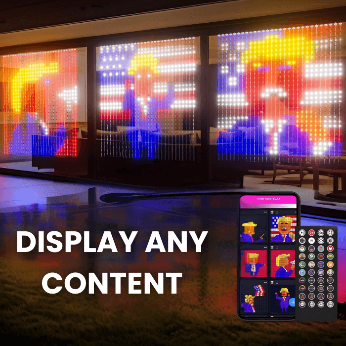 Smart Curtain Lights | Dynamic & Customizable Glow - Medaid International