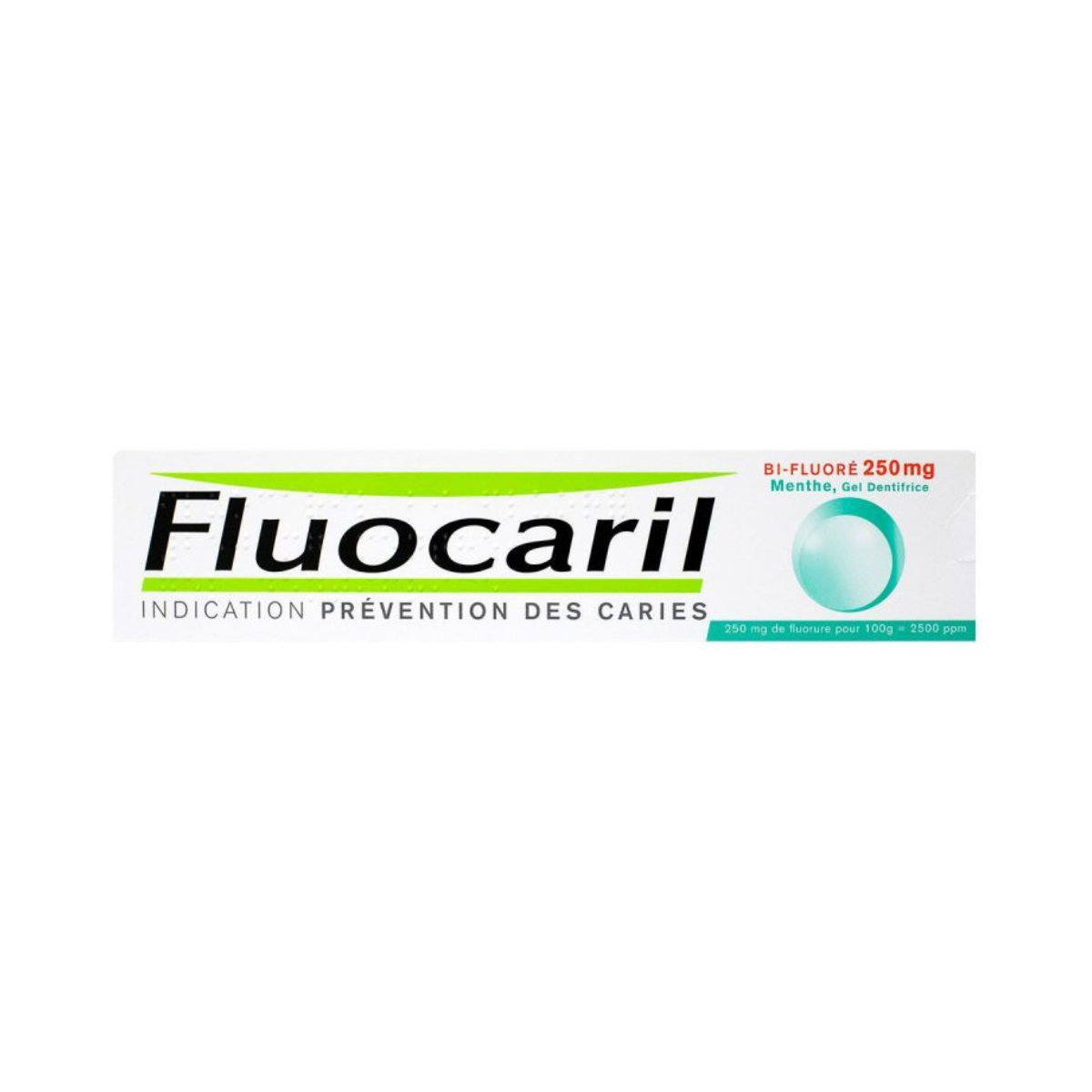 Fluocaril - Bi-Fluorinated 250mg Mint Toothpaste Gel 125ml - Medaid International