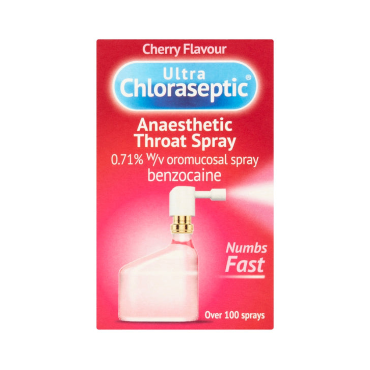 Ultra Chloraseptic - Anaesthetic Throat Spray Cherry 15ml - Medaid International