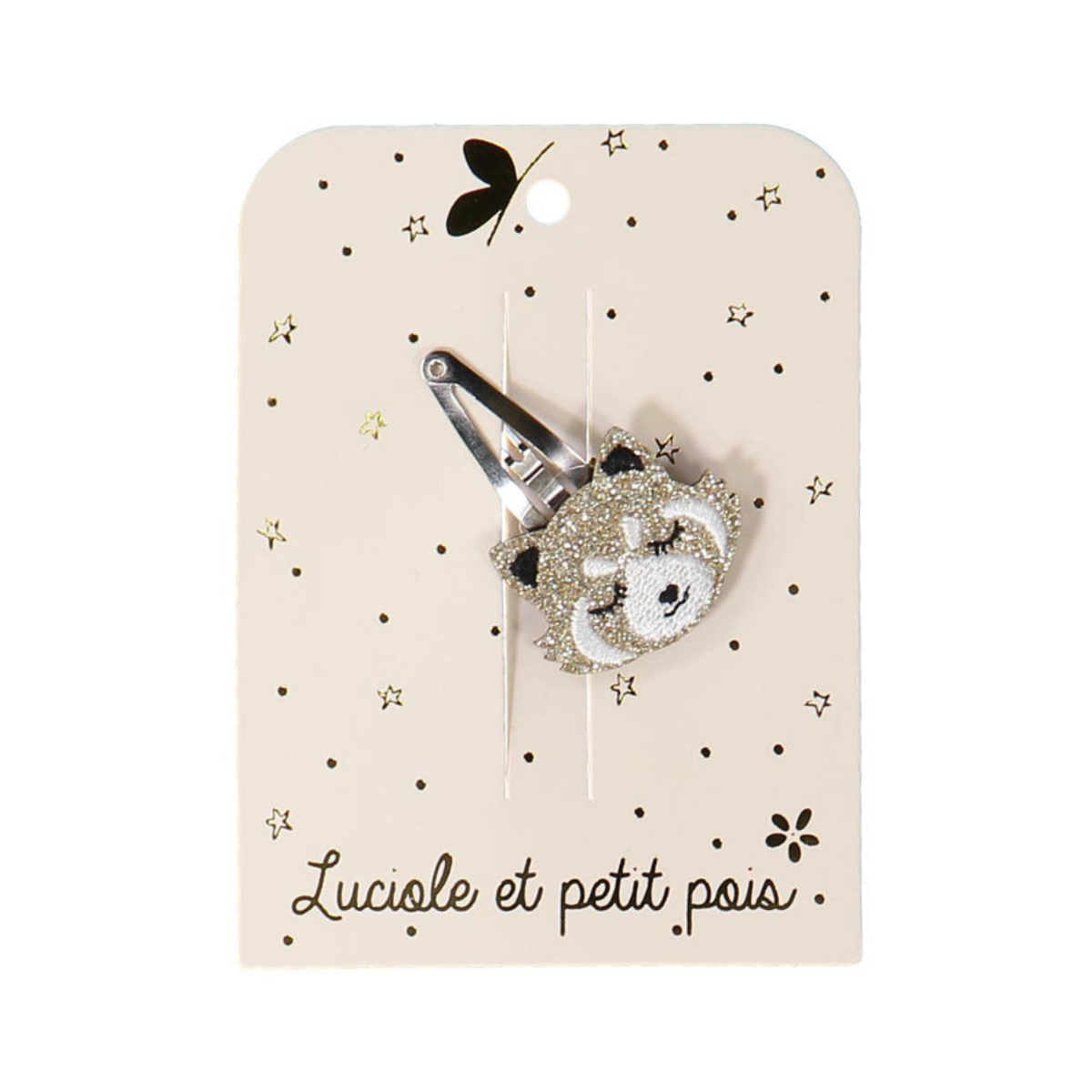 Luciole et Petit Pois - Red Panda Glitter Clip - Medaid International