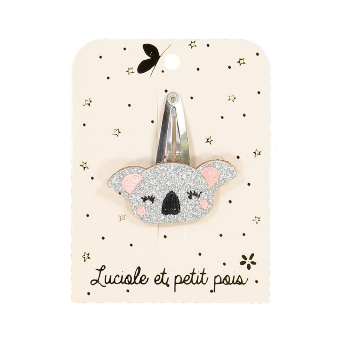 Luciole et Petit Pois - Koala Glitter Clip - Medaid International