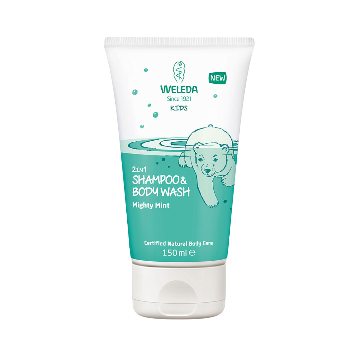 Weleda - 2in1 Shampoo & Body Wash Mighty Mint 150ml - Medaid International