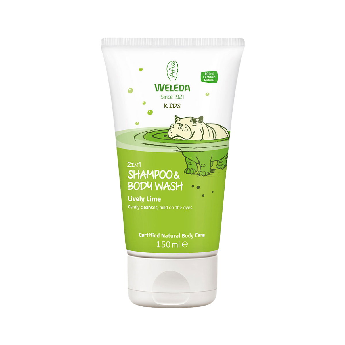 Weleda - 2in1 Shampoo & Body Wash Lively Lime 150ml - Medaid International
