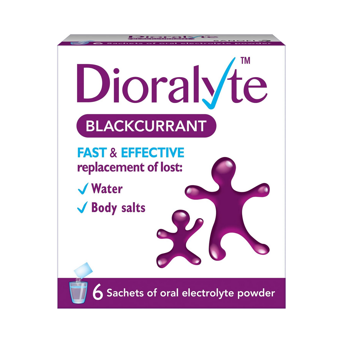 Dioralyte - Blackcurrant Sachets - Medaid International