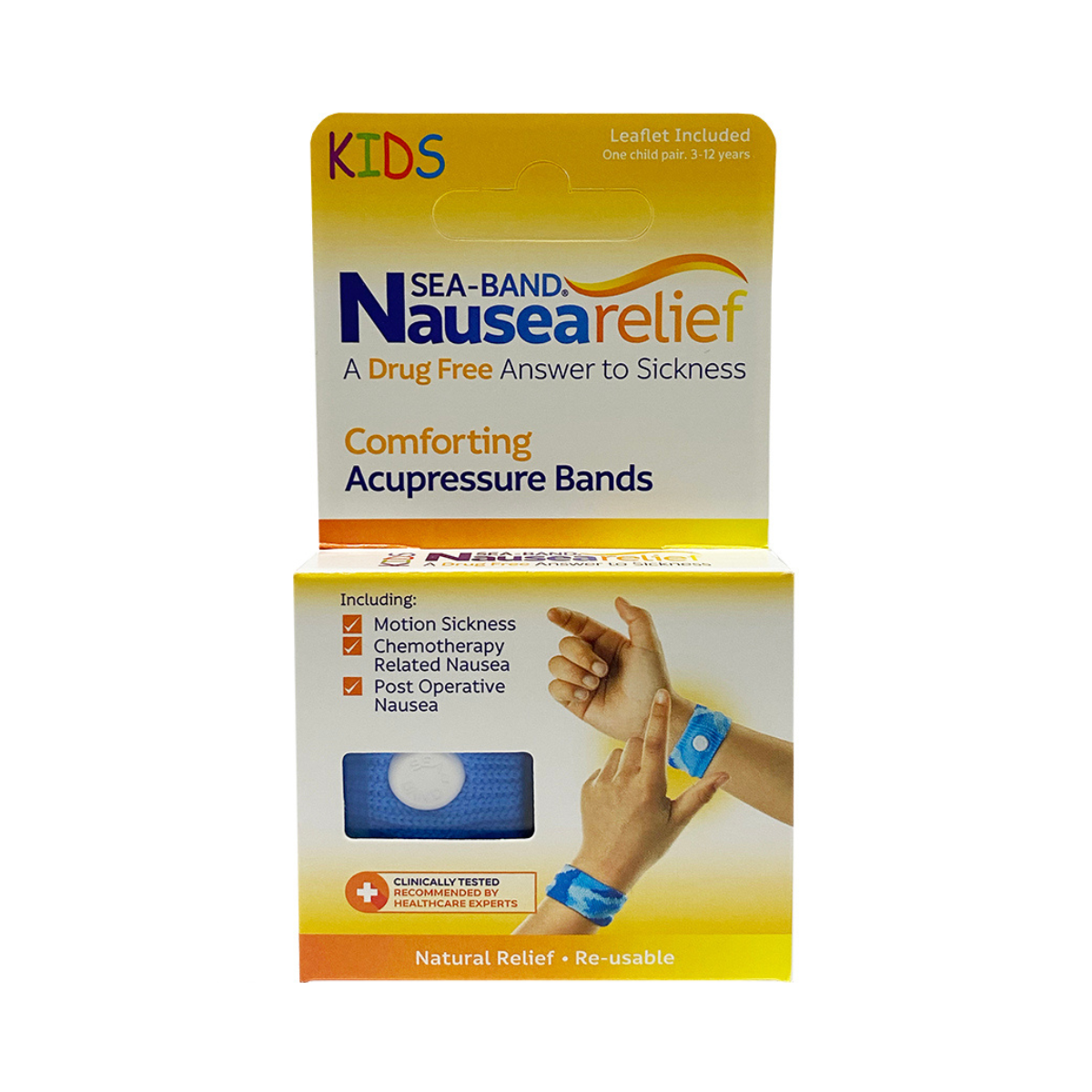 Sea Band - Kids Nausea Relief Blue - Medaid International
