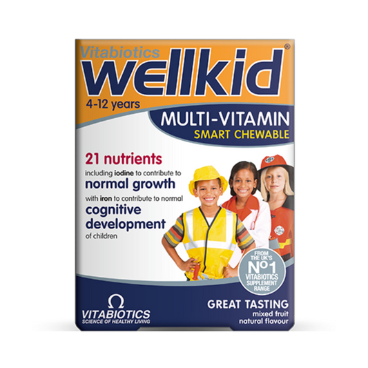 Vitabiotics - Wellkid Smart Chewable Multivitamin 4-12 Years* - Medaid International