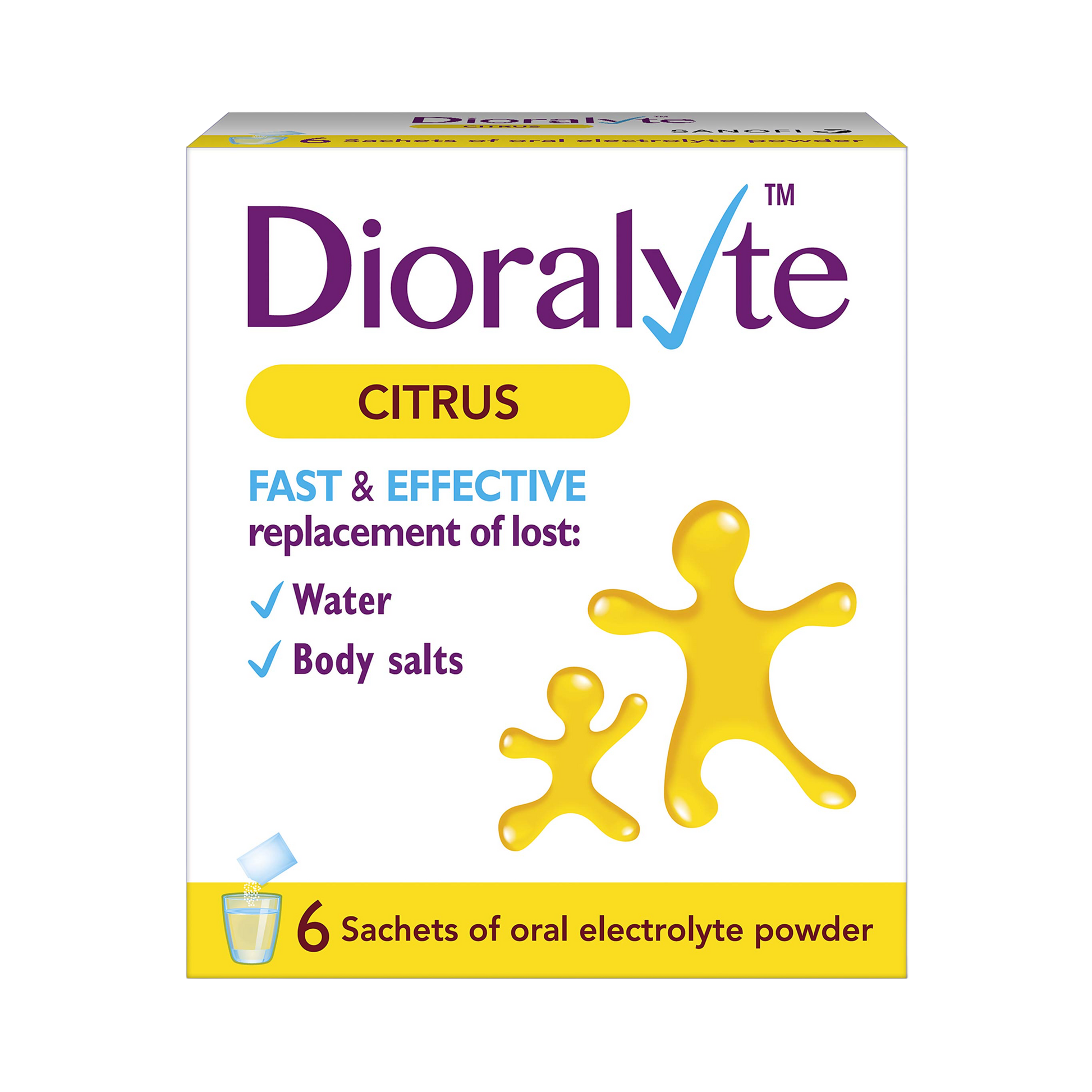 Dioralyte - Citrus 6 Sachets - Medaid International