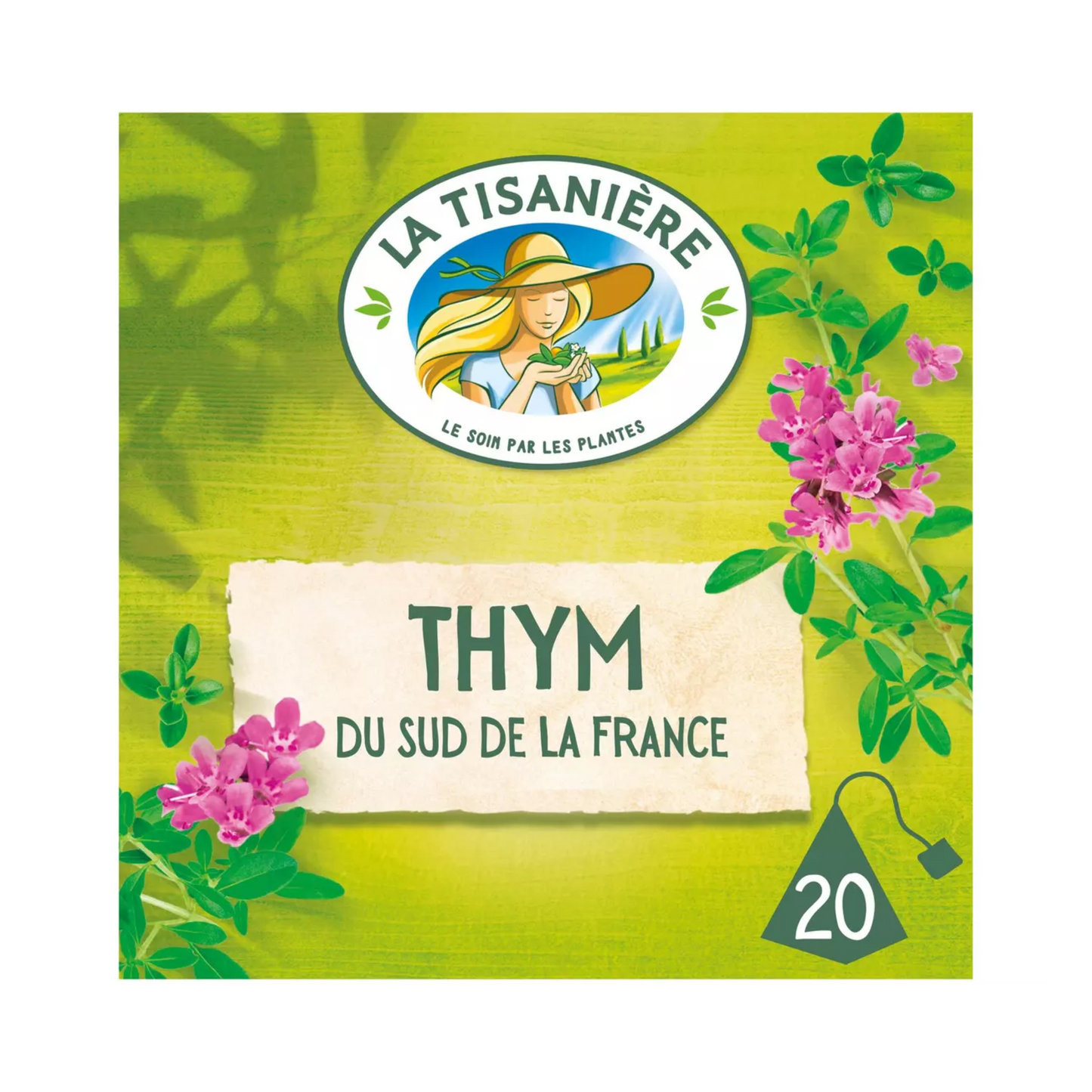 La Tisanière - Thym de Provence 20 Sachets - Medaid International