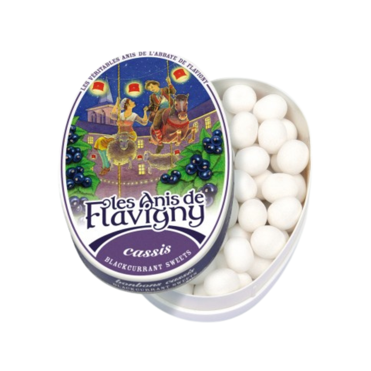 Les Anis de Flavigny - Cassis 50g - Medaid International