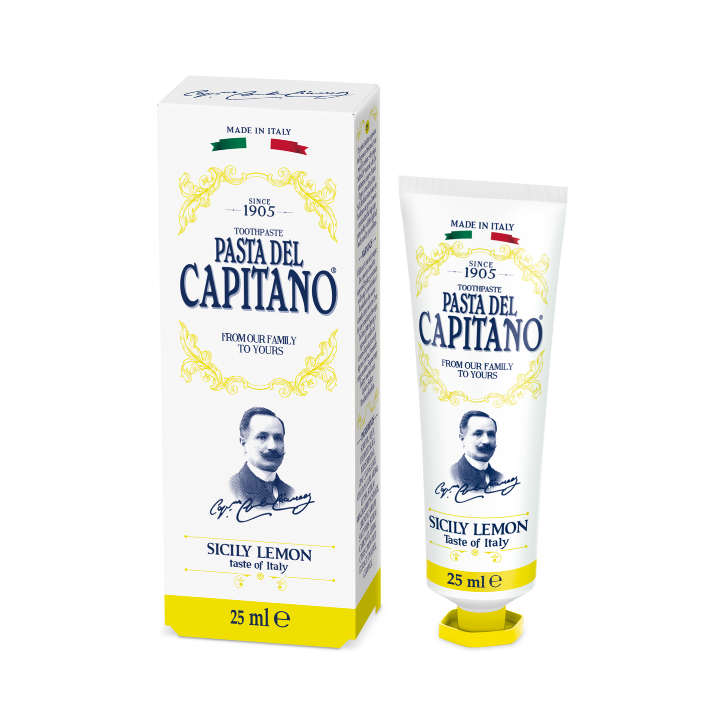Pasta Del Capitano - Sicily Lemon Toothpaste - Medaid International