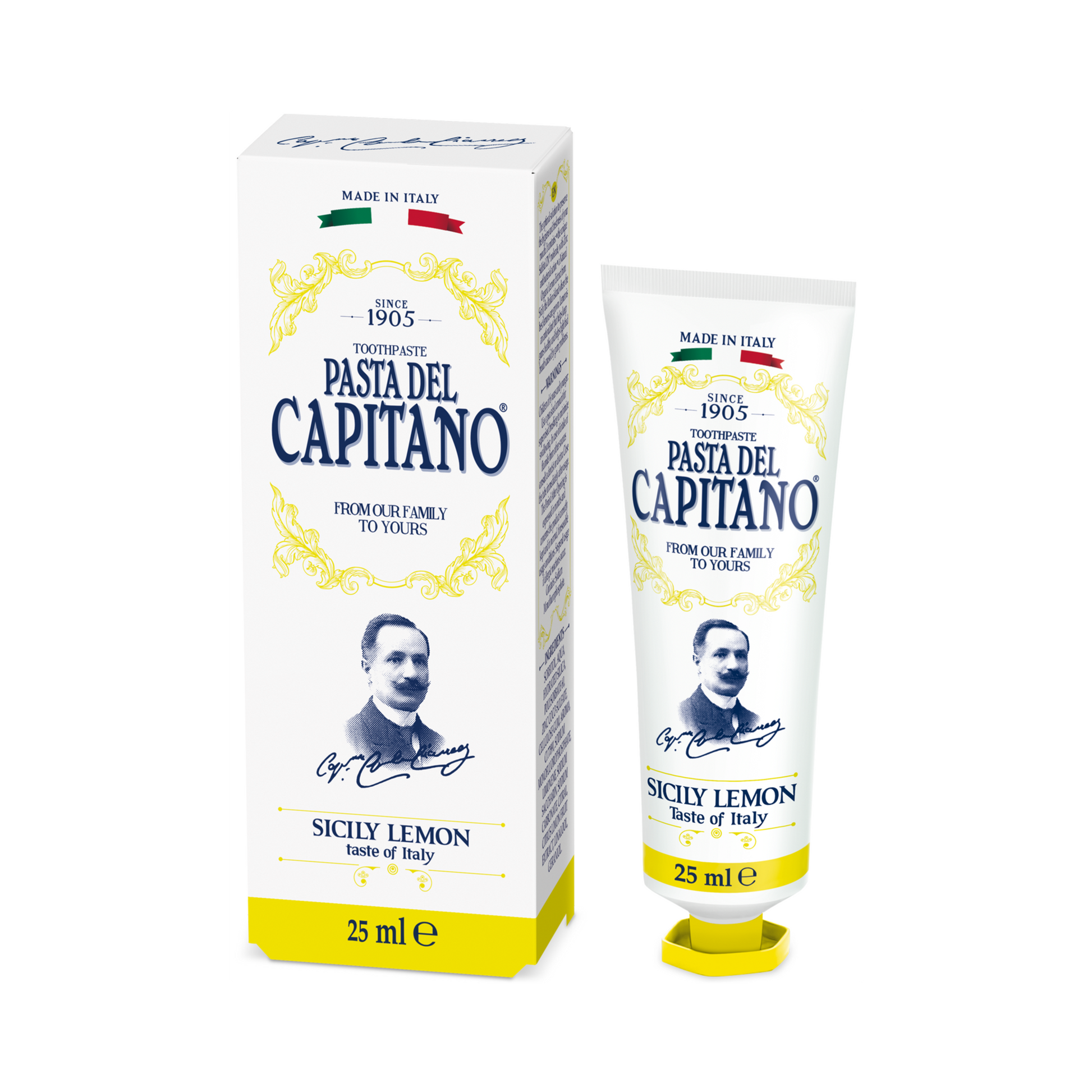 Pasta Del Capitano - Sicily Lemon Toothpaste - Medaid International