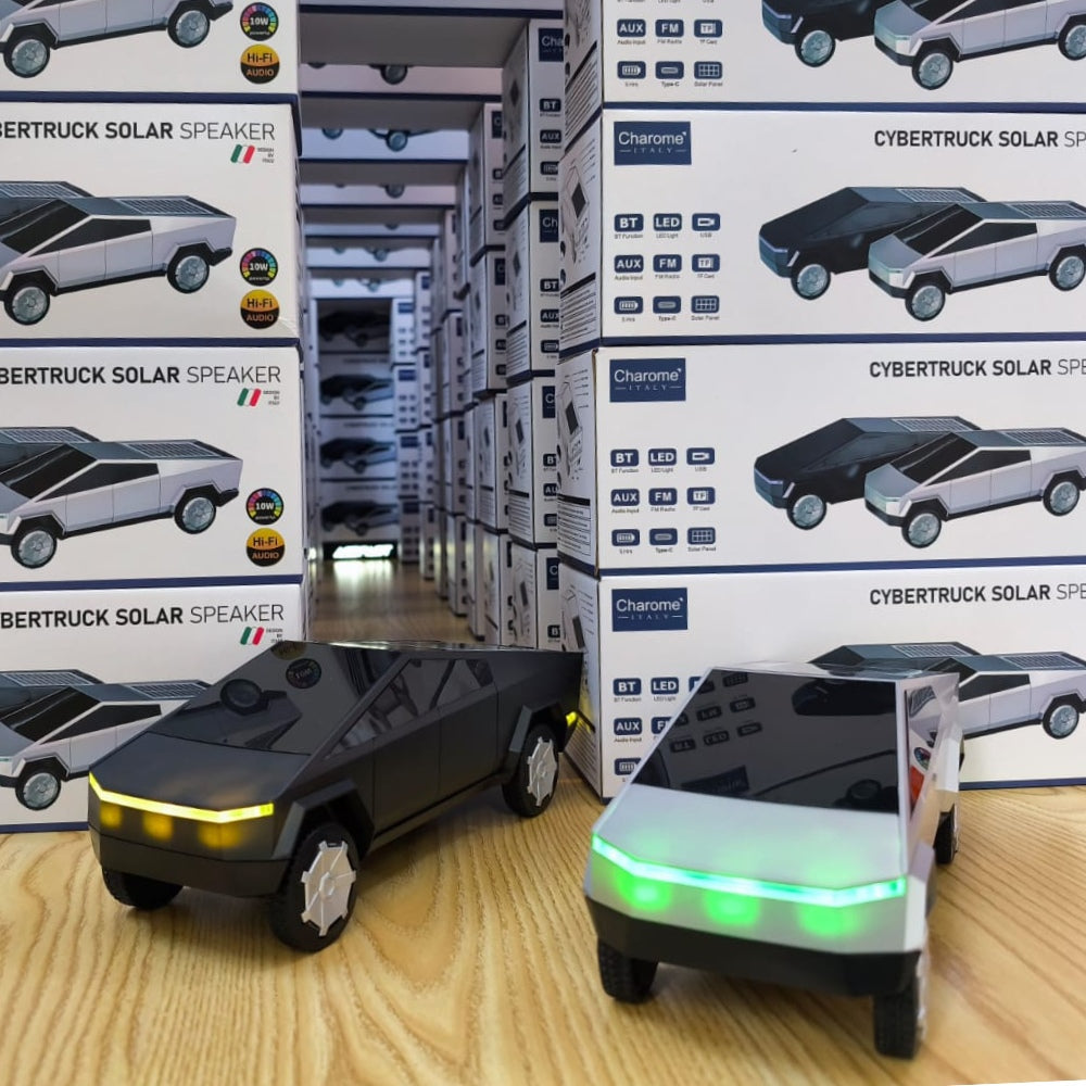 CyberTruck Solar Portable Bluetooth Speaker