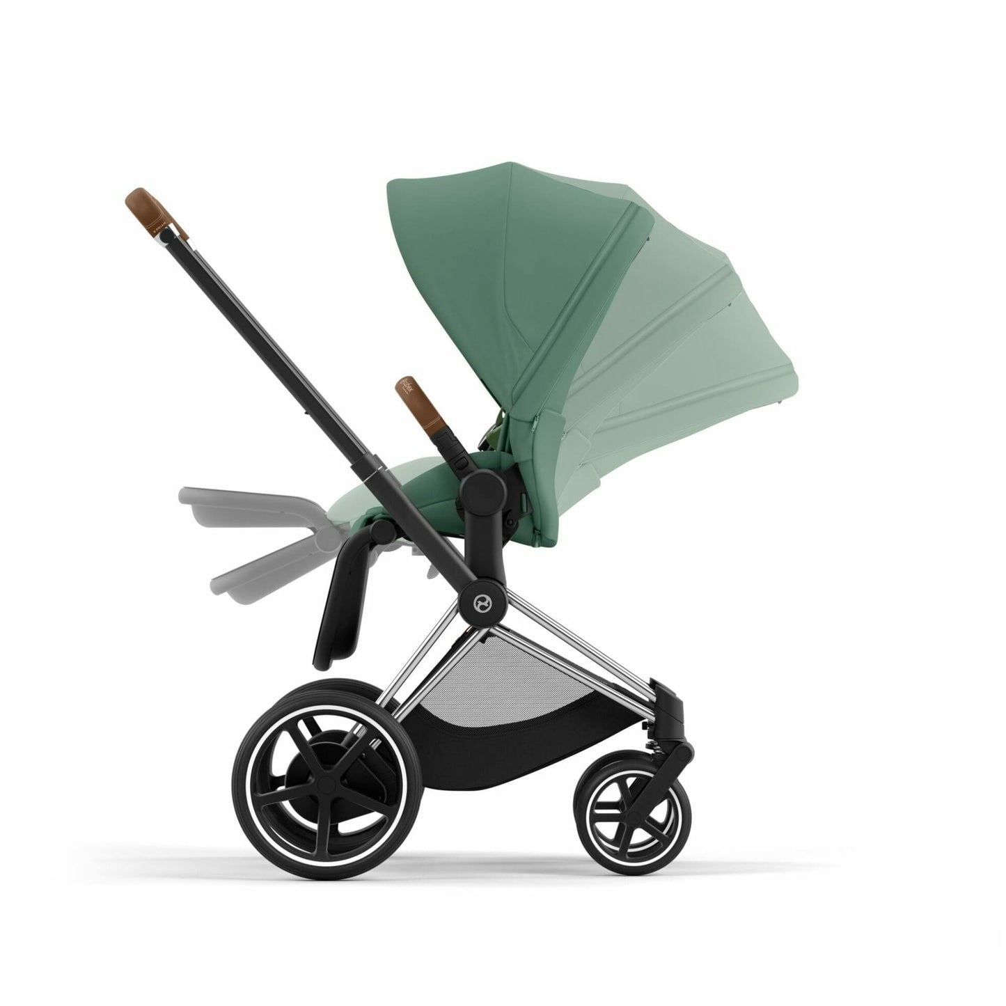 Cybex - Priam - Cloud-T Car Seat (Bassinet, Base T& Adapters Are Optional ) - Leaf Green - Travel System