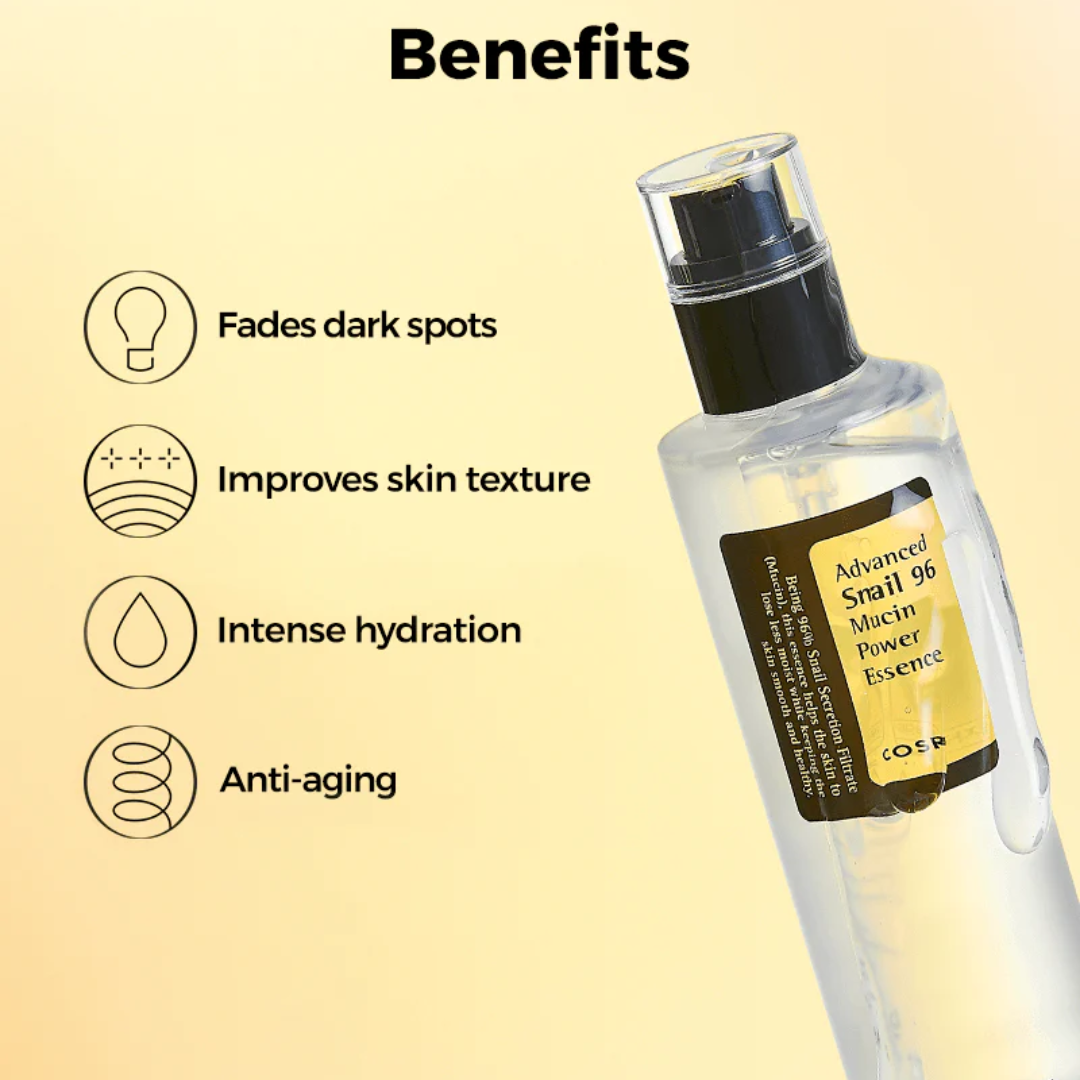 Cosrx Advanced Snail 96 Mucin Power Essence - Medaid International