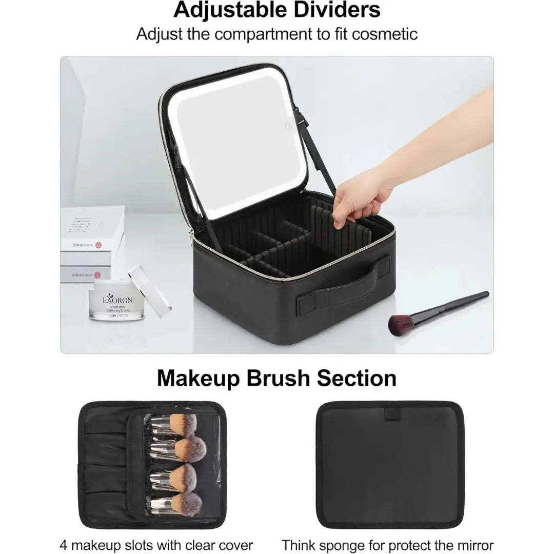 Smart LED Makeup Bag