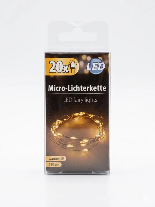 SD 20 Led Micro Fairy Light Chain Warm White 110 cm | SD In Lebanon