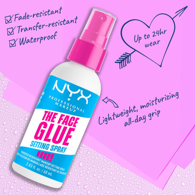 NYX professional The Face Glue Setting Spray 60 mL