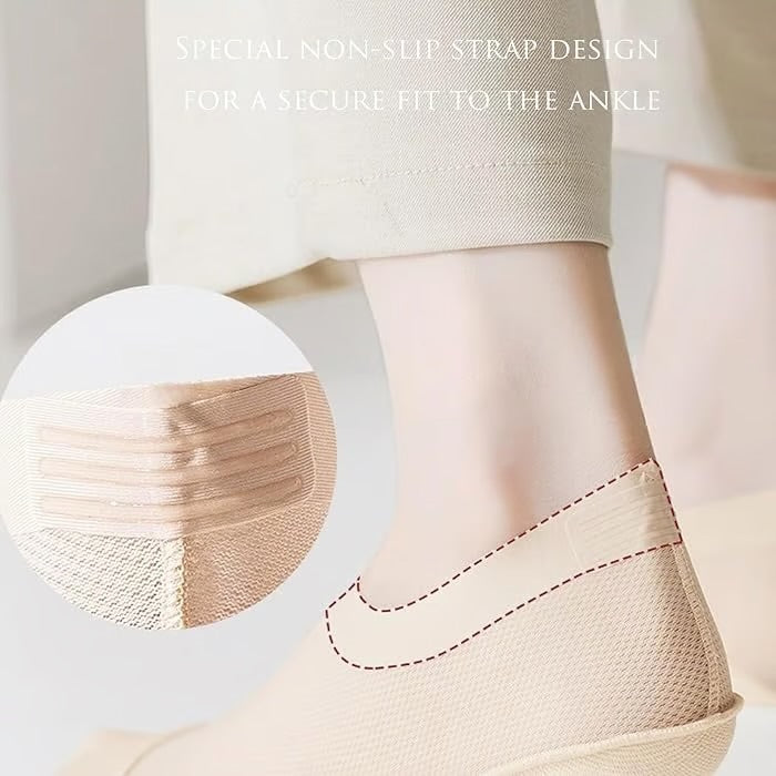 Ultra-thin Breathable Cotton Socks Antibacterial جوارب قطنية رفيعة مضادة للبكتيريا