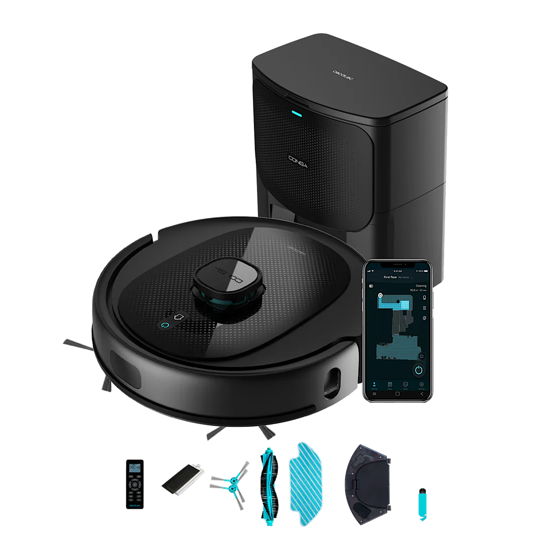 Cecotec Laser Robot Vacuum Cleaner Conga 8290 , Wet & Dry, 4in1