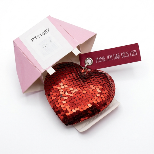 Nici Red Heat Sequin Keychain | Nici In Lebanon