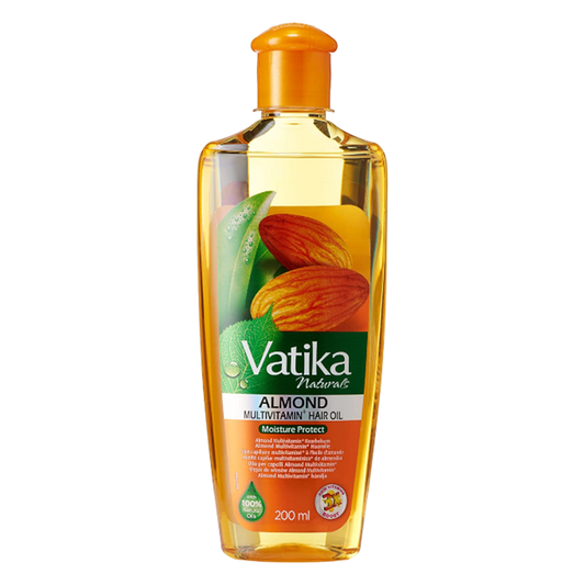Vatika Almond Multivitamin Hair Oil - 200ml - Medaid International
