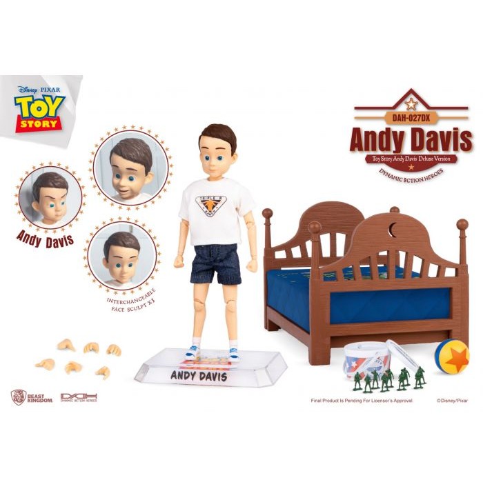 TOY STORY Andy Davis ACTION HEROES ACTION FIGURE  by Beast Kingdom - Medaid International