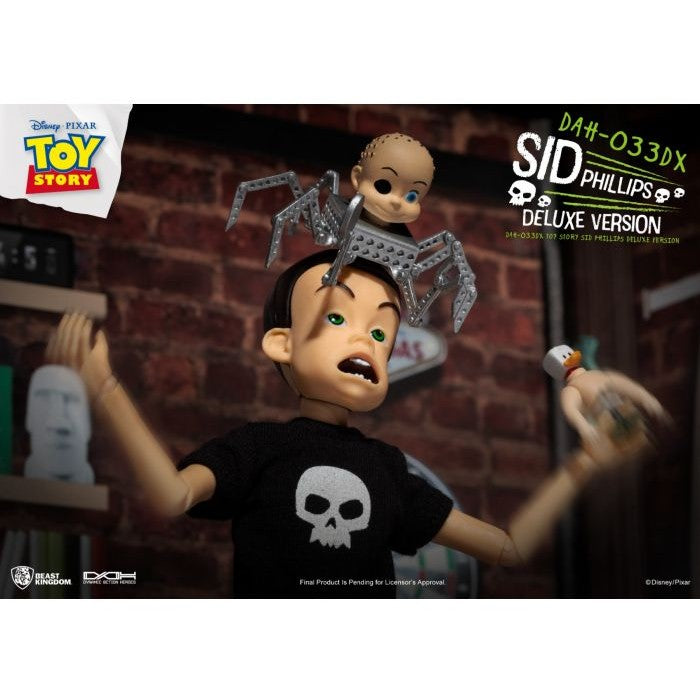 TOY STORY Sid Phillips ACTION HEROES ACTION FIGURE  by Beast Kingdom - Medaid International