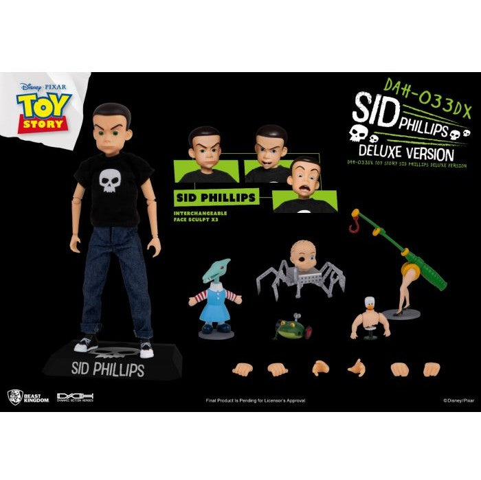 TOY STORY Sid Phillips ACTION HEROES ACTION FIGURE  by Beast Kingdom - Medaid International