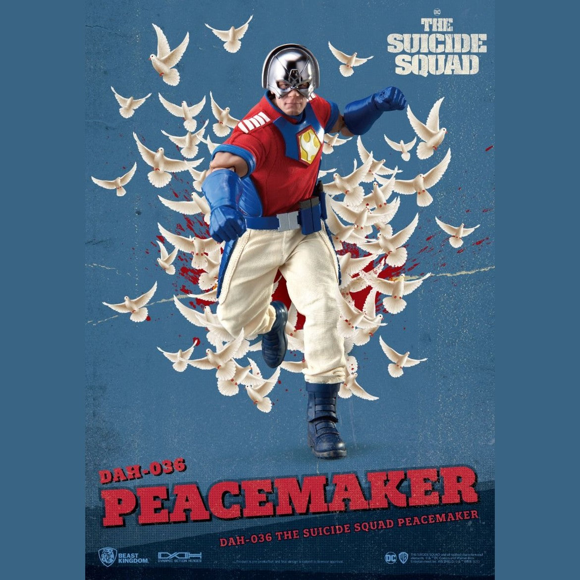 The Suicide Squad Peacemaker DAH Action Figure by Beast Kingdom (DAH-036) - Medaid International