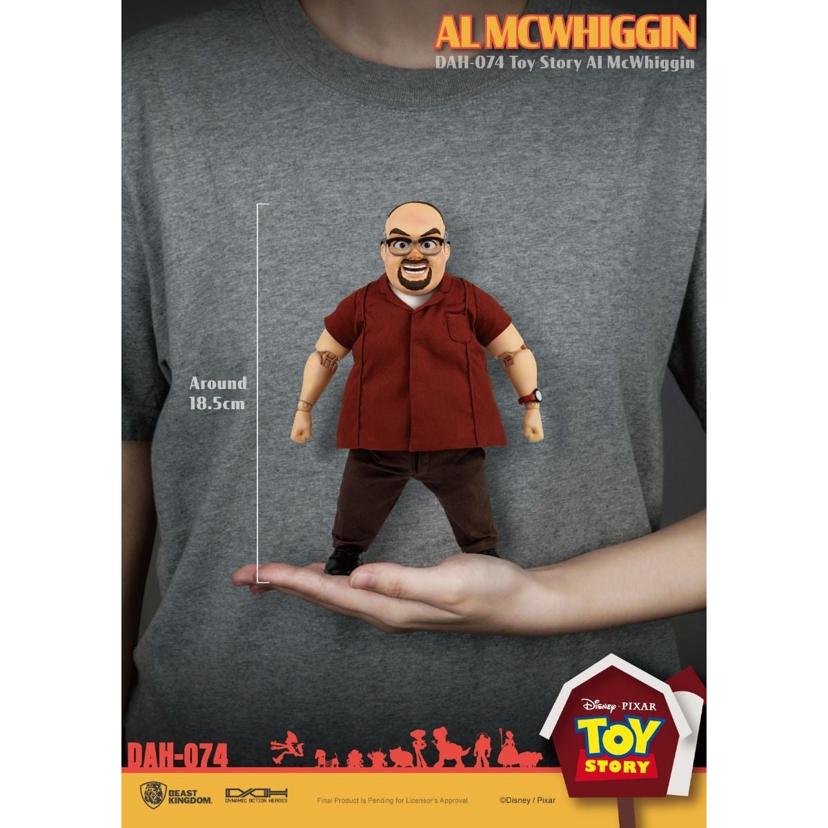 Toy Story 2 Al Mcwhiggn DAH Action Figure by Beast Kingdom (DAH-074) - Medaid International
