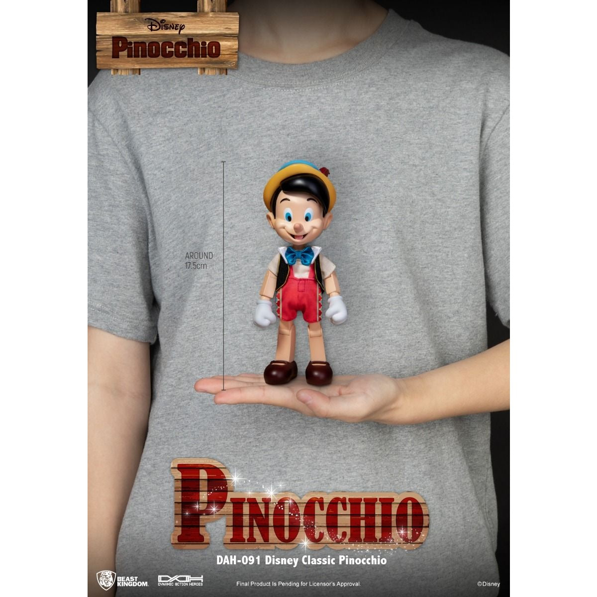 Disney Pinocchio DAH Action Figure by Beast Kingdom (DAH-091) - Medaid International